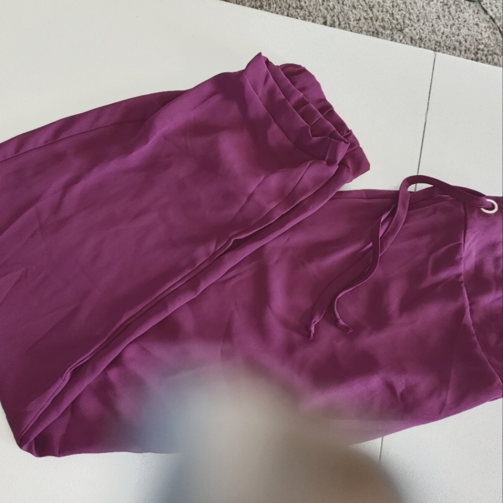 Plum pants